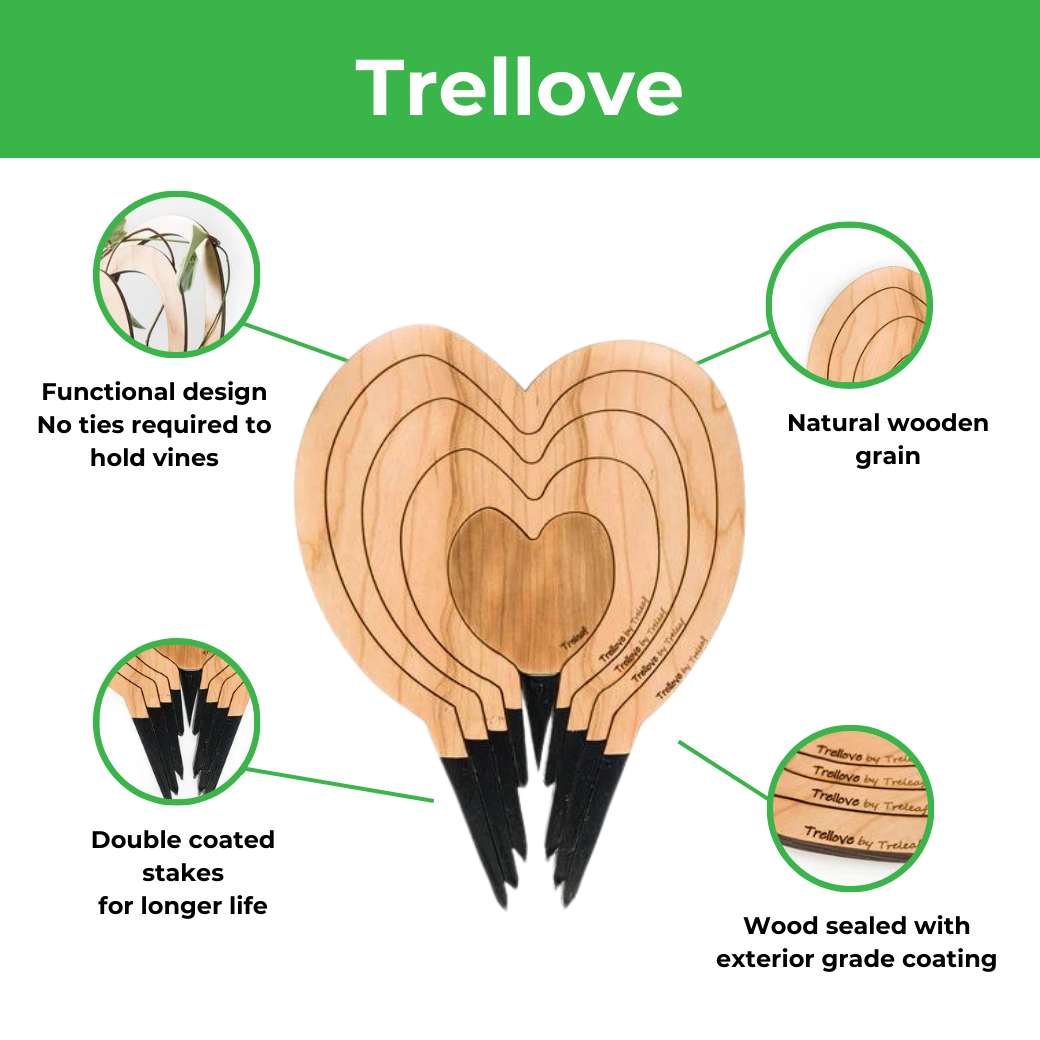 heart trellises