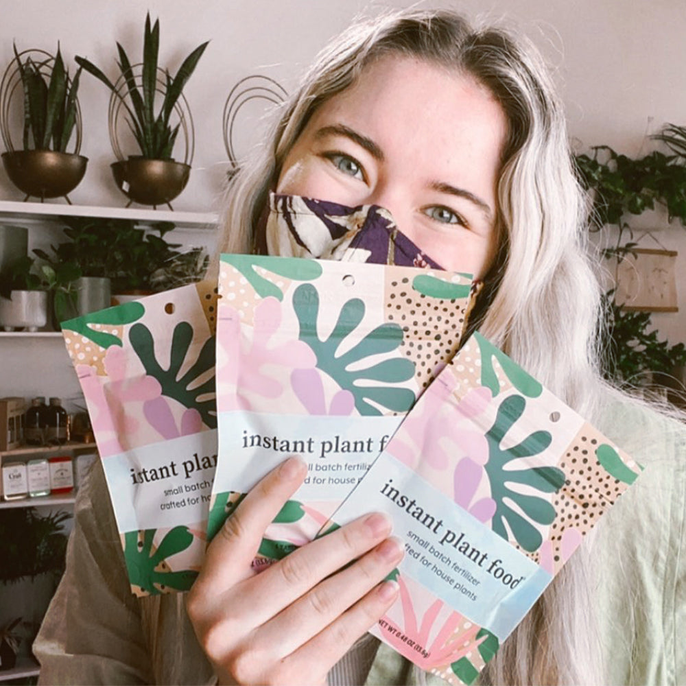 Instant Plant Food Tablets – 2 Pouches (4 Tablets per Pouch) - Plant Fertilizer for HOUSEPLANTS