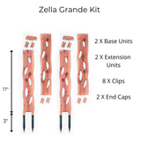 Zella Bundle - B-Stock - Wooden Extendable Plant Support