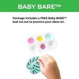 BARE™ Peptrella™ - Customizable wooden plant support - Inspired by the Peperomia leaf