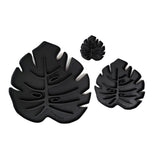 Sausr in black color, 3 different sizes 4 inches, 6 inches, 10 inches for houseplant mounting