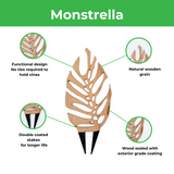 Monstrella - Plant trellis inspired by the Monstera Leaf