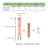 Zella Bundle - B-Stock - Wooden Extendable Plant Support