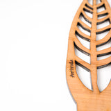 Close up of the wooden indoor plant trellis