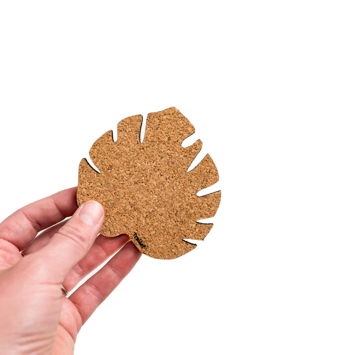 Kostr™ - Monstera Leaf-shaped  cork plant pot coaster