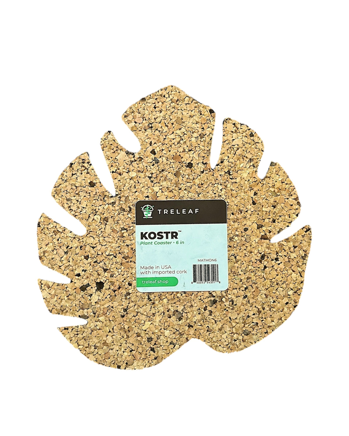 kostr cork houseplant coaster 