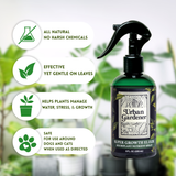 Urban Gardener Complete Houseplant Care System | Core Trio Plant Care Kit - Say No To Bugs, Super Growth Elixir, Leaf Radiance
