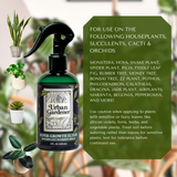 Urban Gardener Complete Houseplant Care System | Core Trio Plant Care Kit - Say No To Bugs, Super Growth Elixir, Leaf Radiance
