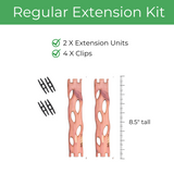 zella trellis extension units and clips 