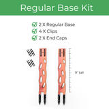 zella modular trellis base kit with clips and end caps
