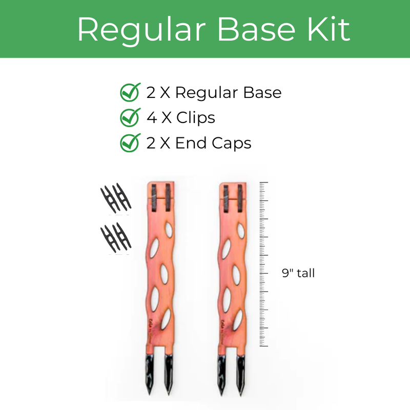 zella modular trellis base kit with clips and end caps

