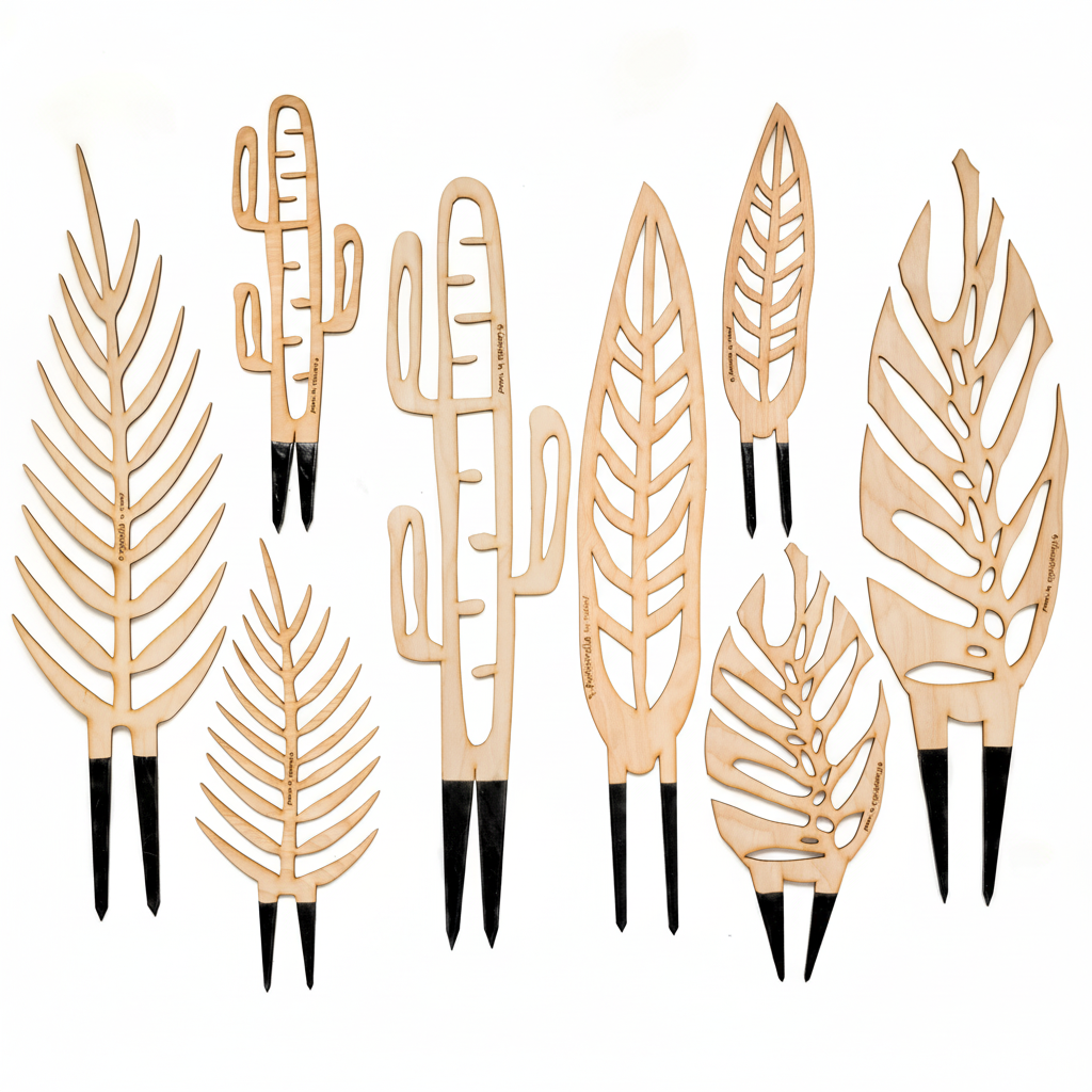 BARE™ Mega Bundle Customizable wooden plant support